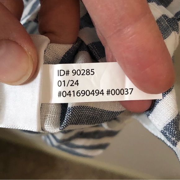 UpWest Blue Striped Men's Shirt - Picture 7 of 7